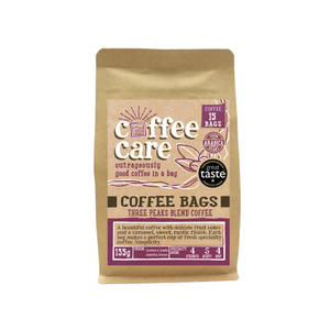 Kraft packet of 15 Coffee Care Coffee Bags. great taste winner, 100% arabica