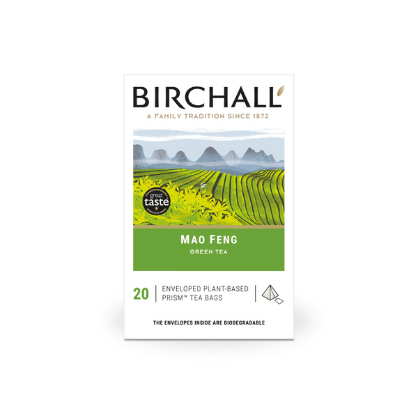 Birchall Mao Feng Green Prism Enveloped Tea
