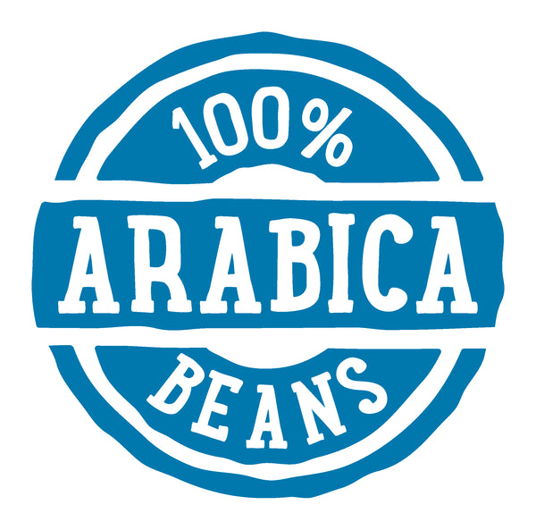 Coffee Care's 100% Arabica badge