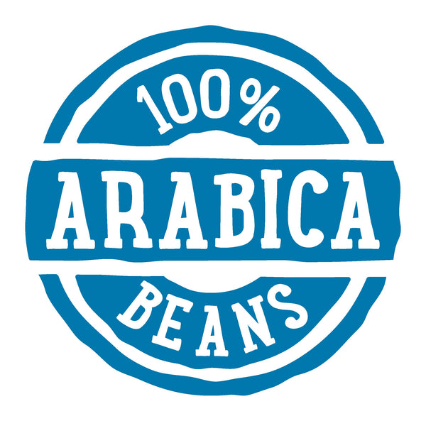 Coffee Care's 100% Arabica badge