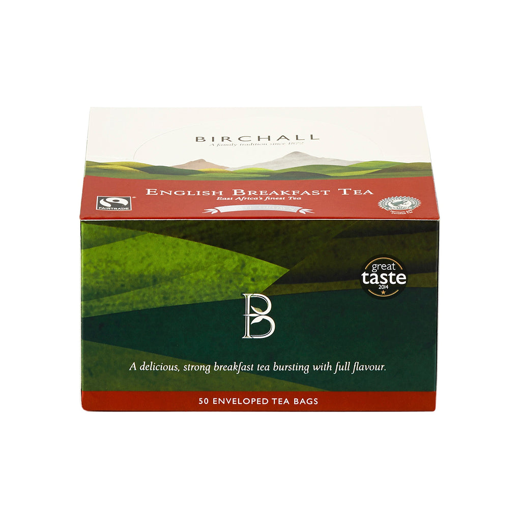 Birchall Fairtrade English Breakfast Enveloped Tea – Coffee Care Wholesale